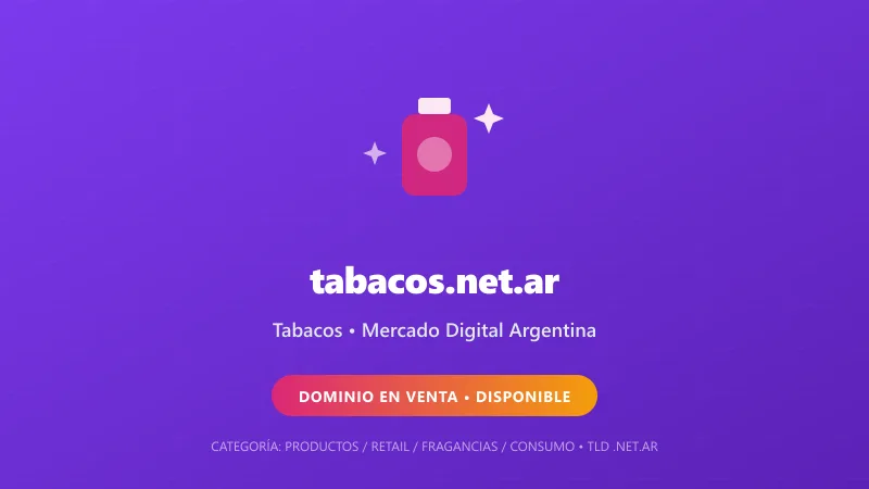 Identidad gráfica y activo digital para Tabacos en Argentina